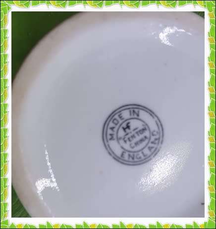 Trinklet Set, Bone China, Just for You  (Lot 3)