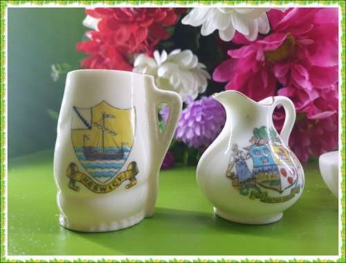 Trinklet Set, Bone China, Just for You  (Lot 6)
