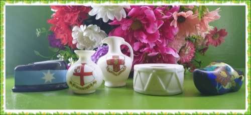 Trinklet Set, Bone China, Just for You  (Lot 7)