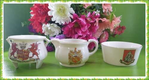 Trinklet Set, Bone China, Just for You  (Lot 9)
