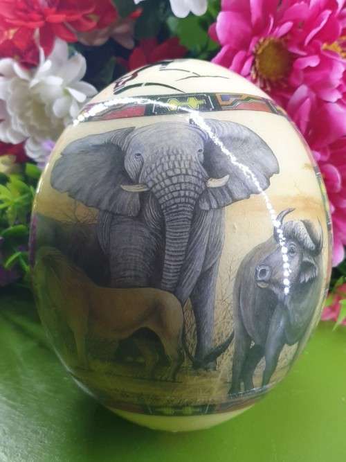 Lovely Ostrich Egg Just for You