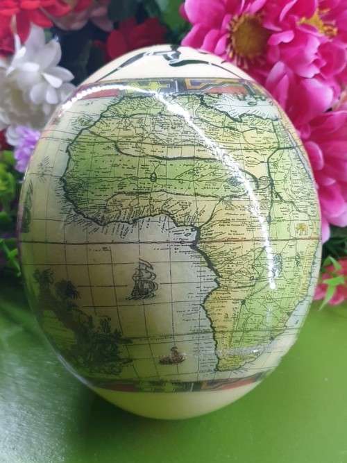 Lovely Ostrich Egg Just for You