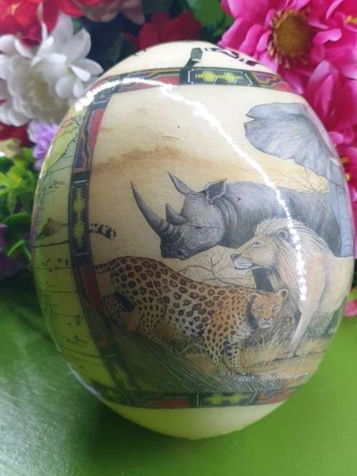 Lovely Ostrich Egg Just for You