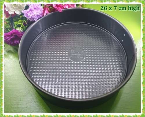 ZENKER SPRINGFORM FLAT BASE BLK