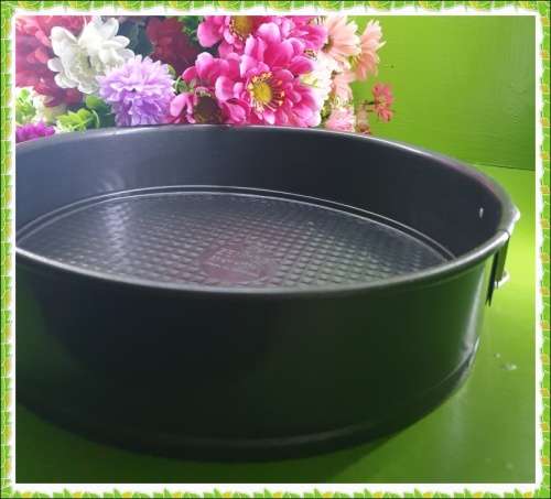 ZENKER SPRINGFORM FLAT BASE BLK