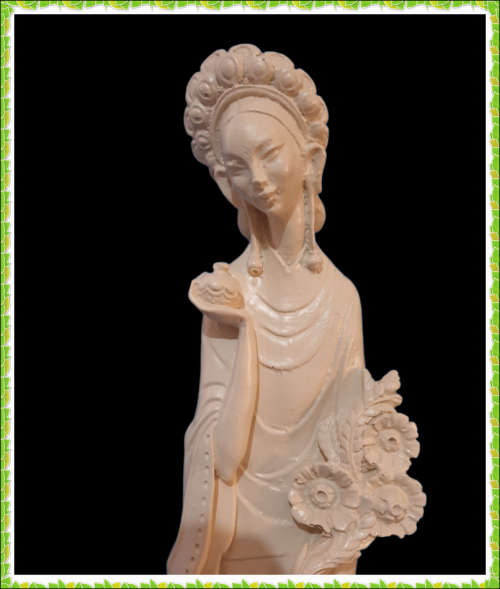 Oriental Resin Type Figurine