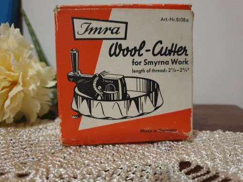 An Imra Germany Smyrna Work Wool Cutter (Two Cutters in Box)