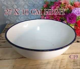 Vintage Enamel Bowl Just for You