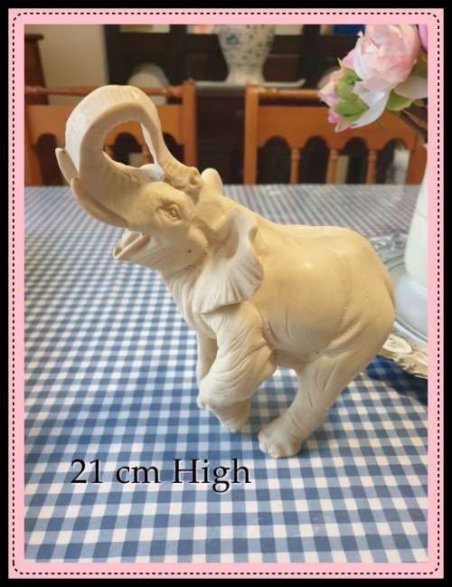 Elephant Ornament  (some kind of Resin)
