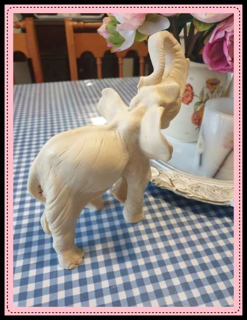 Elephant Ornament  (some kind of Resin)