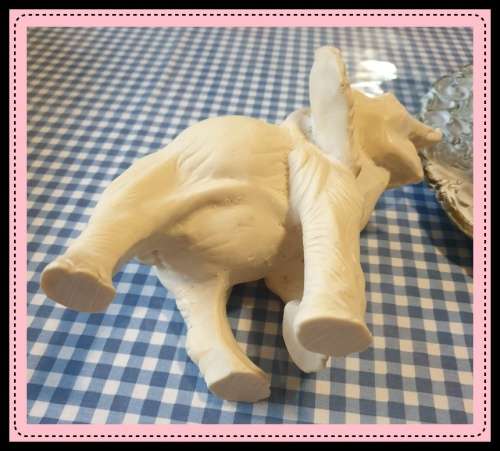 Elephant Ornament  (some kind of Resin)