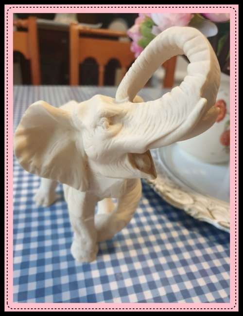 Elephant Ornament  (some kind of Resin)