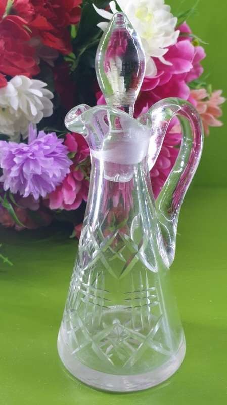 Stunning Little Crystal Pourer with Stopper