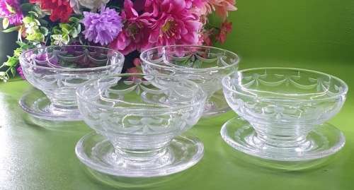 Stuart Crystal Desert Bowls (4) Just for You