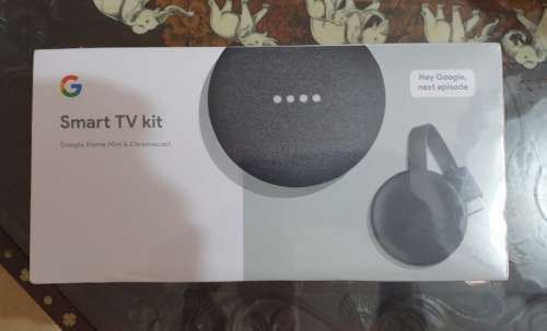 Google Home Mini and Chromecast Smart TV Kit