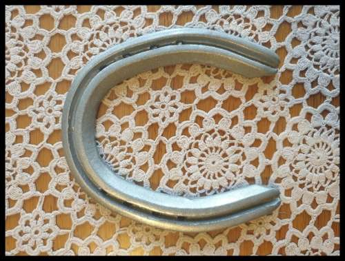 Heavy Metal Horse Shoe for Good Luck  (14 cm)