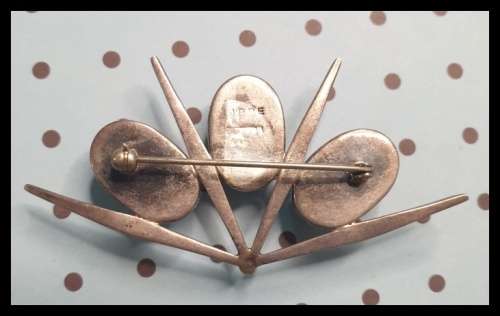 Vintage Silver Brooch Just for You