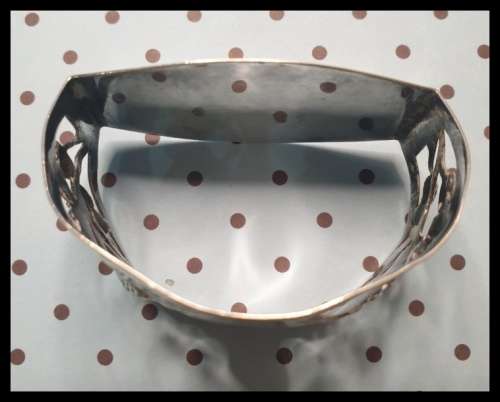 Silver Serviette Ring  Just for You