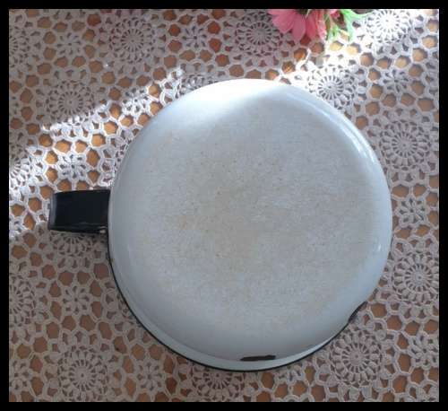 Vintage Enamel Chamber Pot