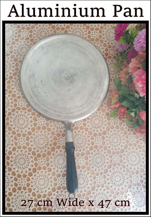 Vintage pancakes pan, Vintage flat pan, Aluminum pan, Pancake baking pan
