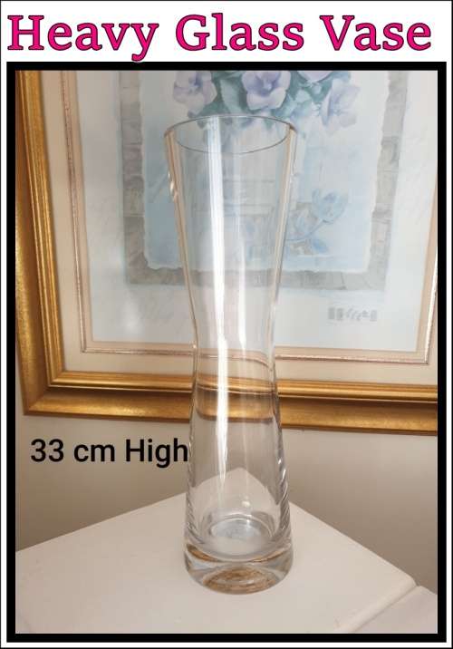 Beautifull Heavy Glass Vase Just for You