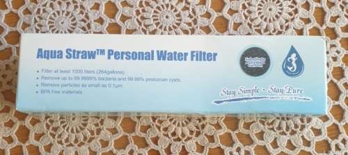 Aqua Straw - Personal Water Filter
