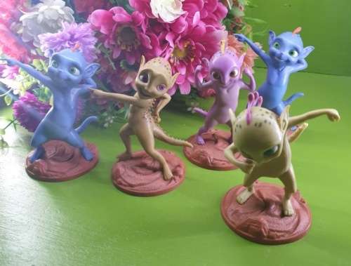 Cadbury Collectable Alien Toys