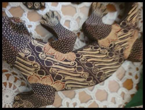 Wooden Lizzard Art Just for You