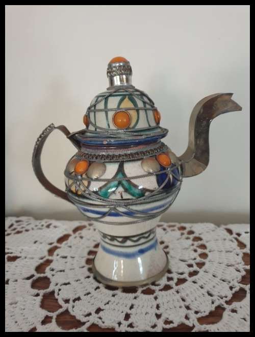 Terracotta TeaPot from Morocco