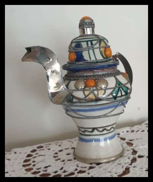 Terracotta TeaPot from Morocco