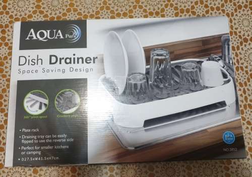 Dish Rack / Dryer with drain tube