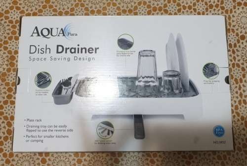 Dish Rack / Dryer with drain tube
