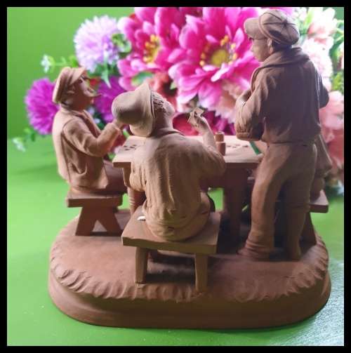 Grasso Italy Italian Terra Cotta Pottery Figurine