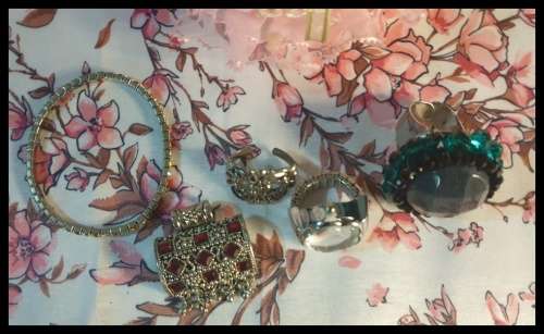 Jewelry  Box with some costume Jewelry