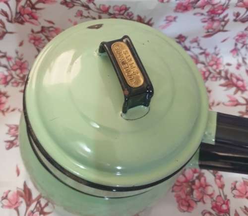 Vintage Enamel Double Boiler