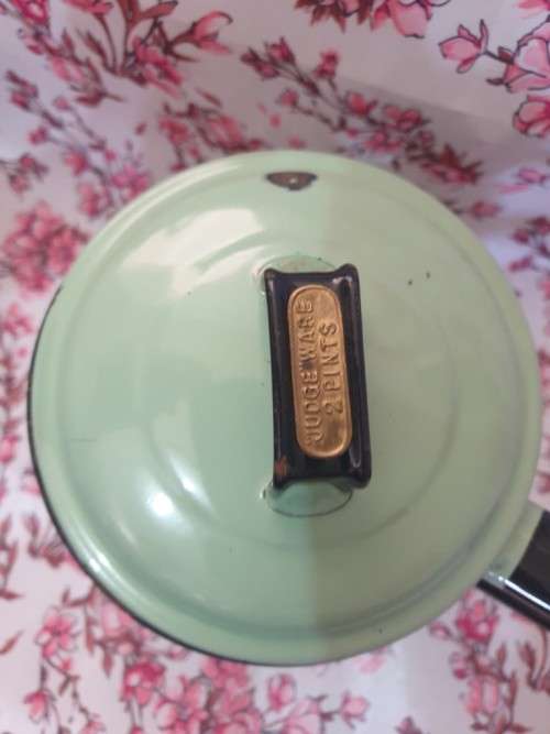 Vintage Enamel Double Boiler