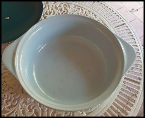 Vintage Enamel Cast Iron Pot (Very Heavy)
