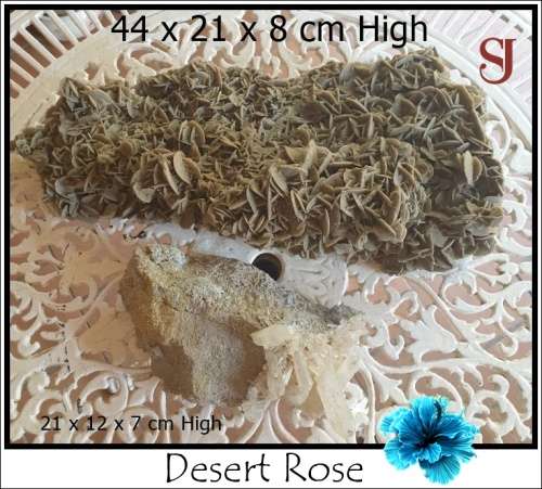 Huge Desert Rose and Clear Crystal Just for You