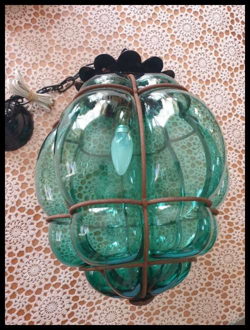 Large Retro Murano Light