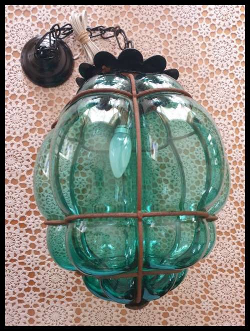 Large Retro Murano Light