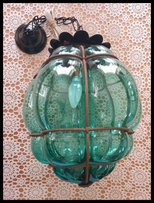 Large Retro Murano Light