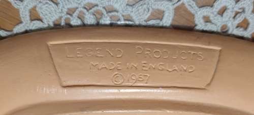 VINTAGE LEGEND PRODUCTS SCENIC 3D WALL PLATES PLAQUES MADE IN ENGLAND