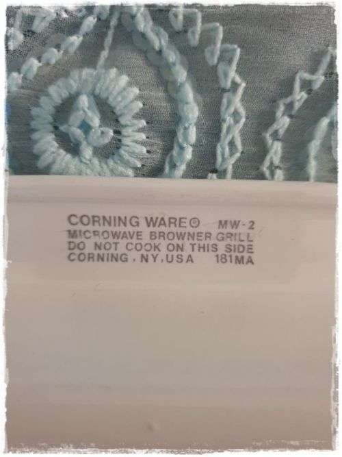 CorningWare Microwave Browner Grill