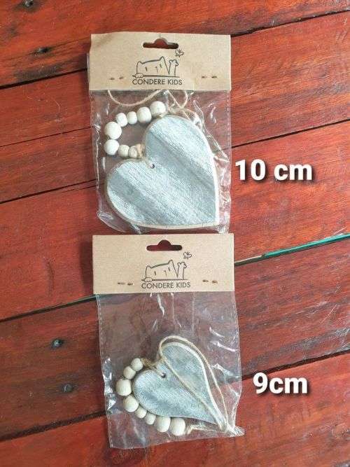 Two Hearts Wooden