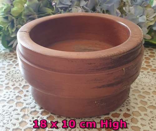 Wooden Flower Bowl