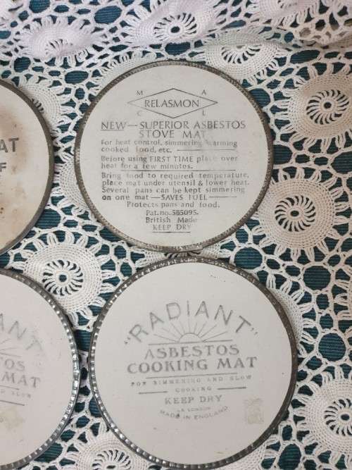 Vintage Asbestos  Pad