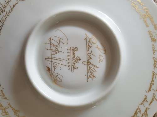 Rosenthal- Magic Flute White 5 Coffee Cup and 5 Saucer