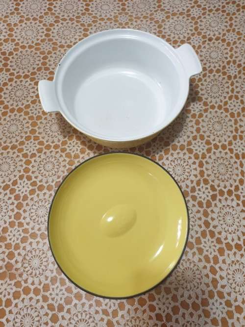 Cast Iron and Enamel Pot for Your Collection