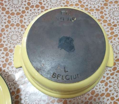 Cast Iron and Enamel Pot for Your Collection