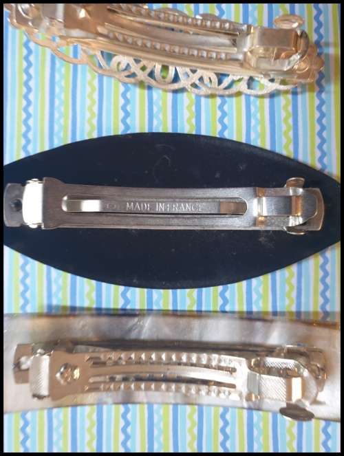 French Hair Barrette Clip and Other Clips purchased in the USA